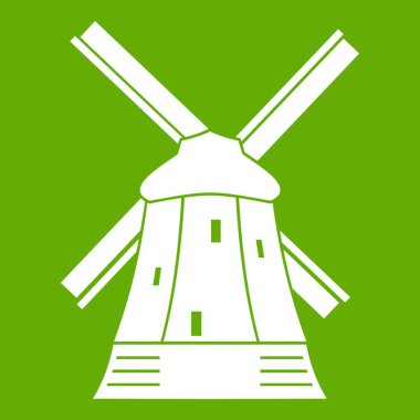 Değirmen simgesi yeşil