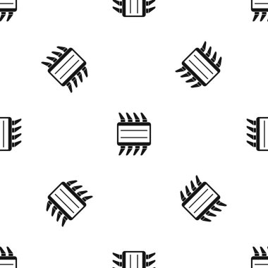 CPU desen sorunsuz siyah