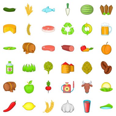 Biber Icons set, izometrik stili