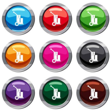 Kamyon ile kutu set 9 koleksiyonu