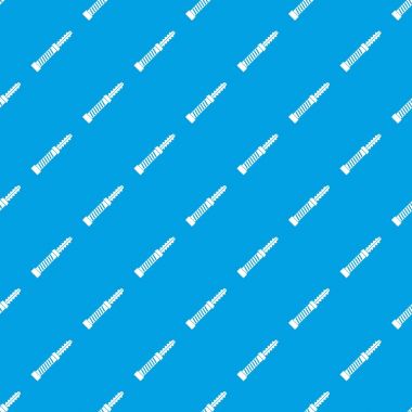 Mini elektronik nargile desen kesintisiz mavi