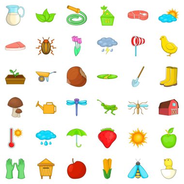 Hasat Icons set, izometrik stili
