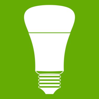 LED ampul simgesi yeşil