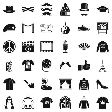 Vogue Icons set, basit tarzı