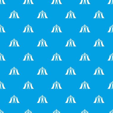 Sirk çadırı desen kesintisiz mavi