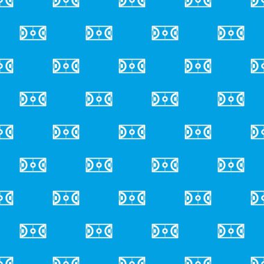 Futsal veya kapalı futbol alan desen kesintisiz mavi