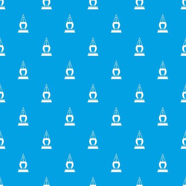 Pierrot Palyaço desen kesintisiz mavi