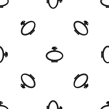 Parfüm şişesi desen sorunsuz siyah