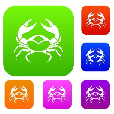 Büyük Yengeç renk koleksiyonu ayarla