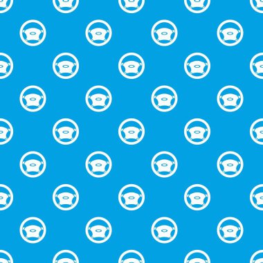 Direksiyon, tekerlek desen kesintisiz mavi