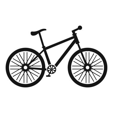 Bisiklet simgesi, basit tarzı