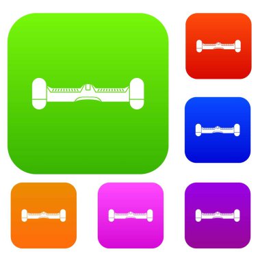 Çift tekerlek kendini elektrik kaykay Dengeleme renk koleksiyonu ayarla