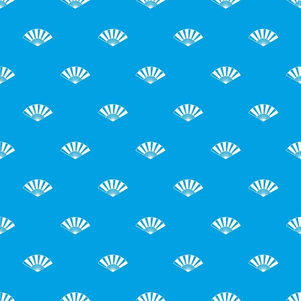Fan desen kesintisiz mavi