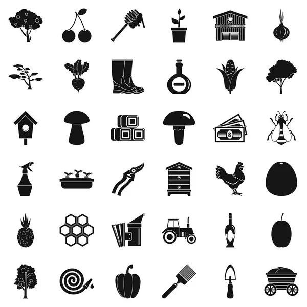 Simgeler kümesi, basit tarzı arazi