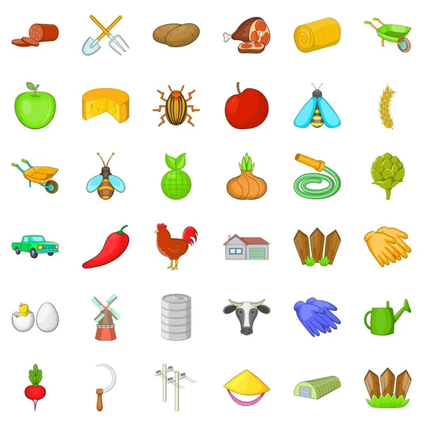 Zemin simgeler ayarla, tarzı çizgi film