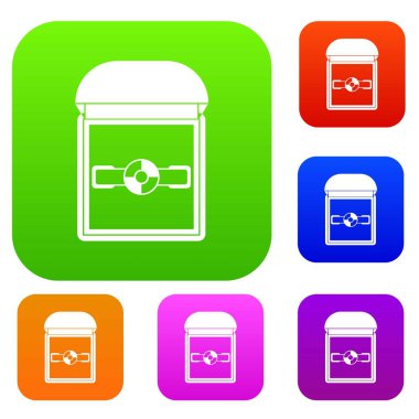 Bir kadife box set renk koleksiyonu halka