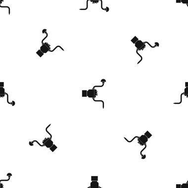 Adam el desen sorunsuz siyah Vintage el matkap