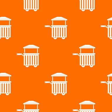 Sokak gıda sepeti desen sorunsuz