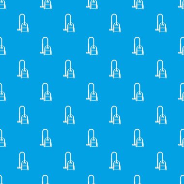 Elektrikli süpürge desen kesintisiz mavi