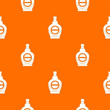 Akçaağaç şurubu sorunsuz cam şişe desende