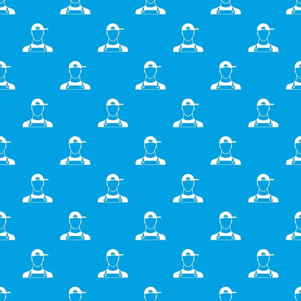 Tesisatçı desen kesintisiz mavi