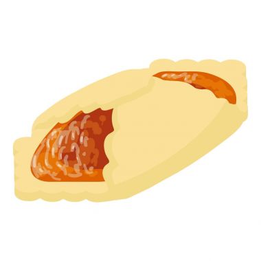 Simit simgesi, izometrik stili