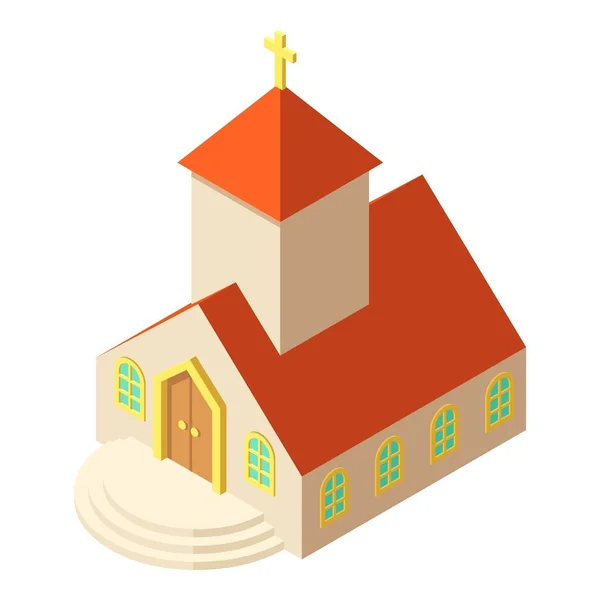 Keleti egyház ikon, izometrikus stílus — Stock Vector