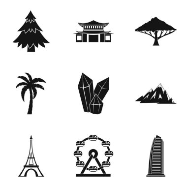 An Icons set, basit tarzı