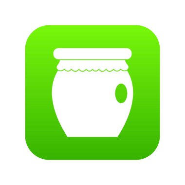 Tatlım banka simgesi dijital yeşil