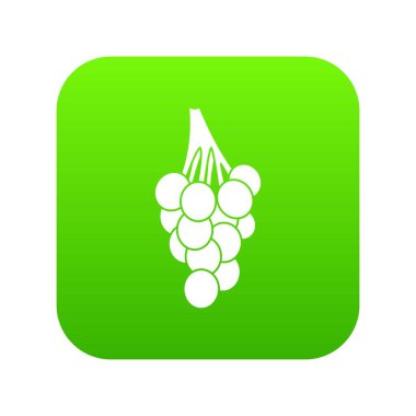 Üzüm simgesi dijital yeşil