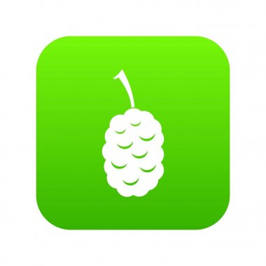 Dut simgesi dijital yeşil meyvesi