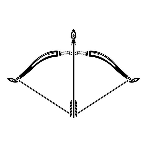 Icono de arco, estilo simple — Vector de stock