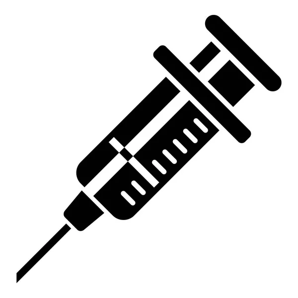 Vet syringe icon, simple style — Stock Vector