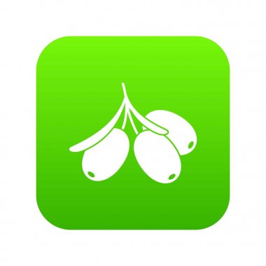 Deniz cehri şube simgesi dijital yeşil