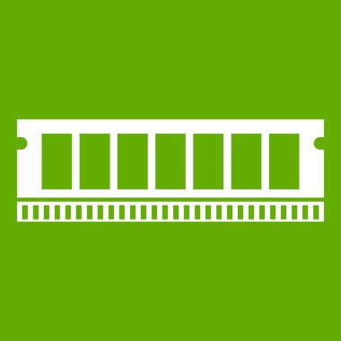 Kişisel bilgisayar simgesi yeşil için DVD Ram modülü