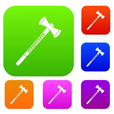 Büyük balta renk koleksiyonu ayarla