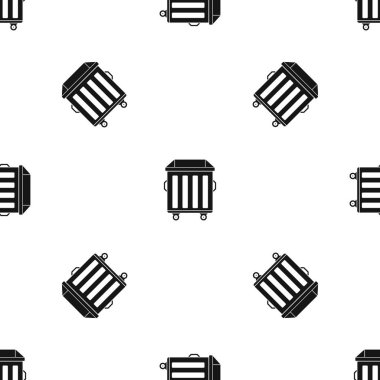 Çöplükte wheels desen sorunsuz siyah