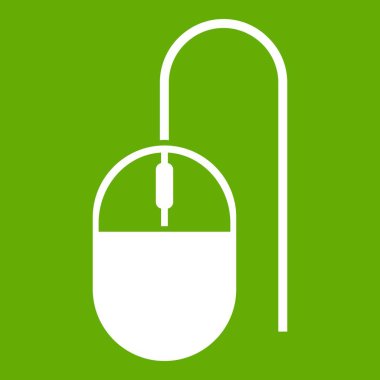 Bilgisayar fare simgesi yeşil
