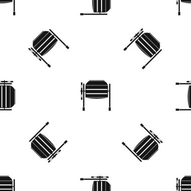 Beton Mikser Model sorunsuz siyah