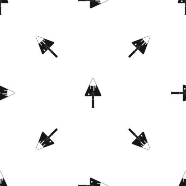 İnşaat mala desen sorunsuz siyah