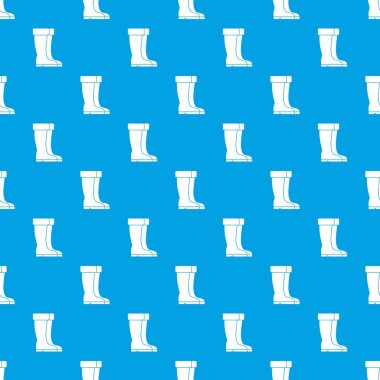 Kesintisiz mavi Kış Ayakkabı desen