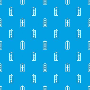 Termometre gösterir düşük sıcaklık desen kesintisiz mavi