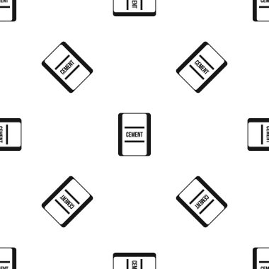 Çimento desen sorunsuz siyah bir çanta