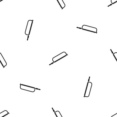 Demir testeresi desen sorunsuz siyah