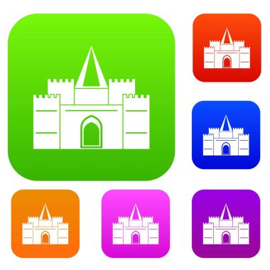 Kuleli konut konak renk koleksiyonu ayarla