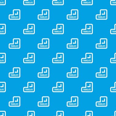 Düğme çevirmek desen kesintisiz mavi