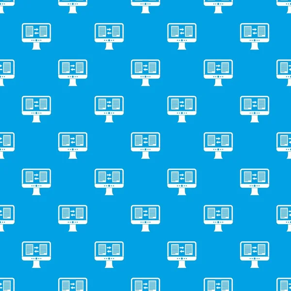 Tercüman app bilgisayar desen kesintisiz mavi ekran