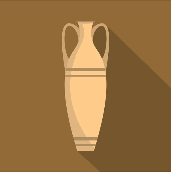 花瓶图标, 平面样式 — 图库矢量图片