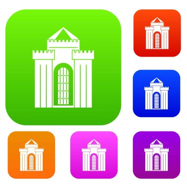 Ortaçağ Sarayı renk koleksiyonu ayarla