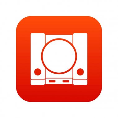 PlayStation simgesi dijital kırmızı